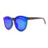 Damen Sonnenbrille von Kolibrii © Santa Clara Ocean Holz | polarisiert | blau verspiegelt