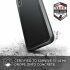 Premium Schutzhülle stoßfest Case X-Doria Defense Ultra schwarz für iPhone XS / X