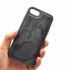Premium Schutzhülle stoßfest Case Cover X-Doria Defense Lux grau camo für iPhone 7 / 8