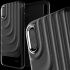 Premium Schutzhülle stoßfest Case Cover X-Doria Spartan schwarz für iPhone XS / X